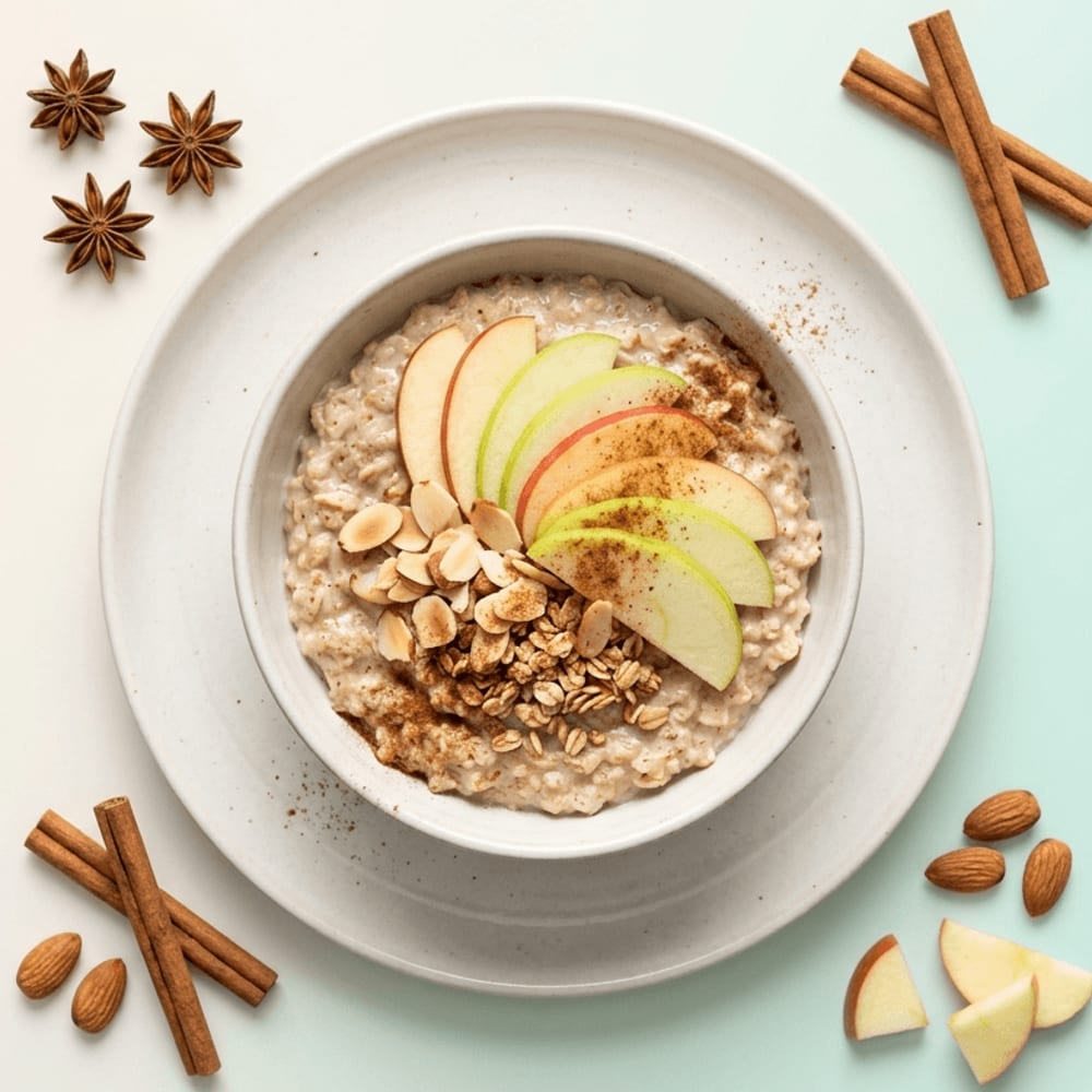 Porridge pomme-cannelle