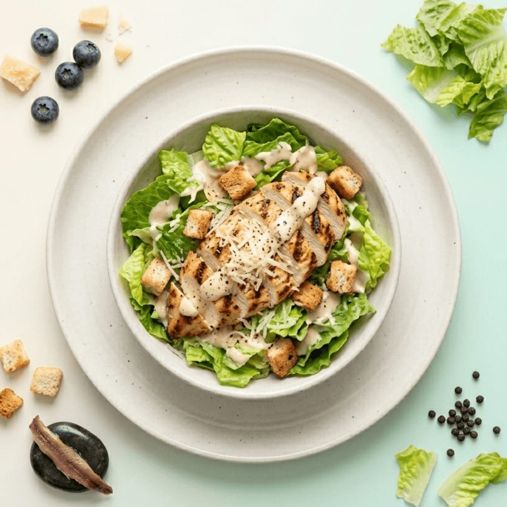 Salade César au poulet grillé